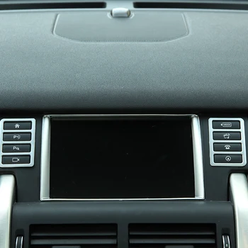 

Chrome Interior Accessory For Land Rover Discovery Sport 2015 Navigation Screen Frame Trim