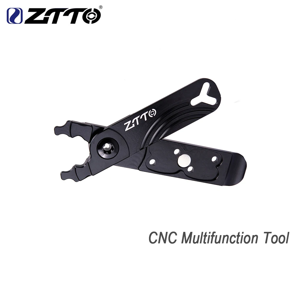 

ZTTO CNC Bicycle 4 in 1 Multifunction Tool For Master link /Plier Valve/ Tire Lever/ Missing Link Bike Chain Tool