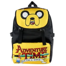2016 New Cartoon Adventure Time Backpack Finn Jake Cute Schoolbag Children’s Gift Cchool Bag For Boys Girls Mochila