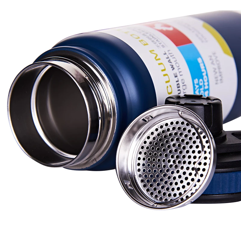 Cheap 600 800ml 304 Stainless Steel Sport Thermos Large Capacity Gym Insulated Water Bottle Portable Travel Tumbler Vacuum Flask