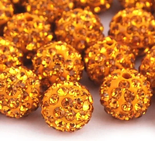 

11 Colors 10mm Micro Pave Disco Ball Crystal Shamballa Beads for Bracelet Necklace DIY Jewelry Making 8pcs/lot S10