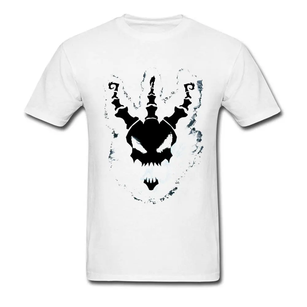 Thresh League of Legend Man большие футболки для гиков круглый воротник Новогодняя футболка