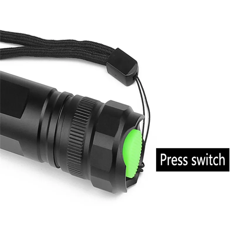 Powerful XHP70 LED Flashlight Waterproof Zoomable Torch Flashlight 5 Modes Outdoor Linterna Led Zaklamp Lanterna Led 40JUN25