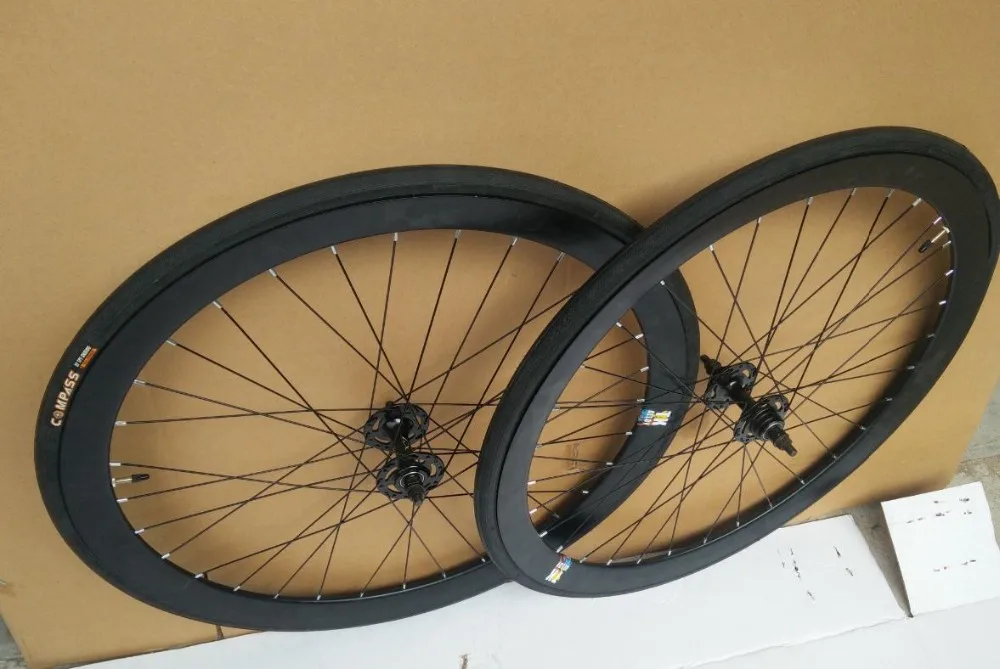 Алюминиевый велосипед часть 700C fixed gear колеса велосипеда, мяч концентраторы, 40 мм 700C* 23 шины fixed gear велосипедных колес