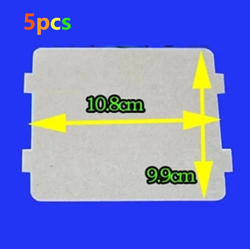 

5pcs/lot 9.9*10.8cm Spare parts for microwave ovens mica microwave mica sheets for Midea magnetron cap midea microwave