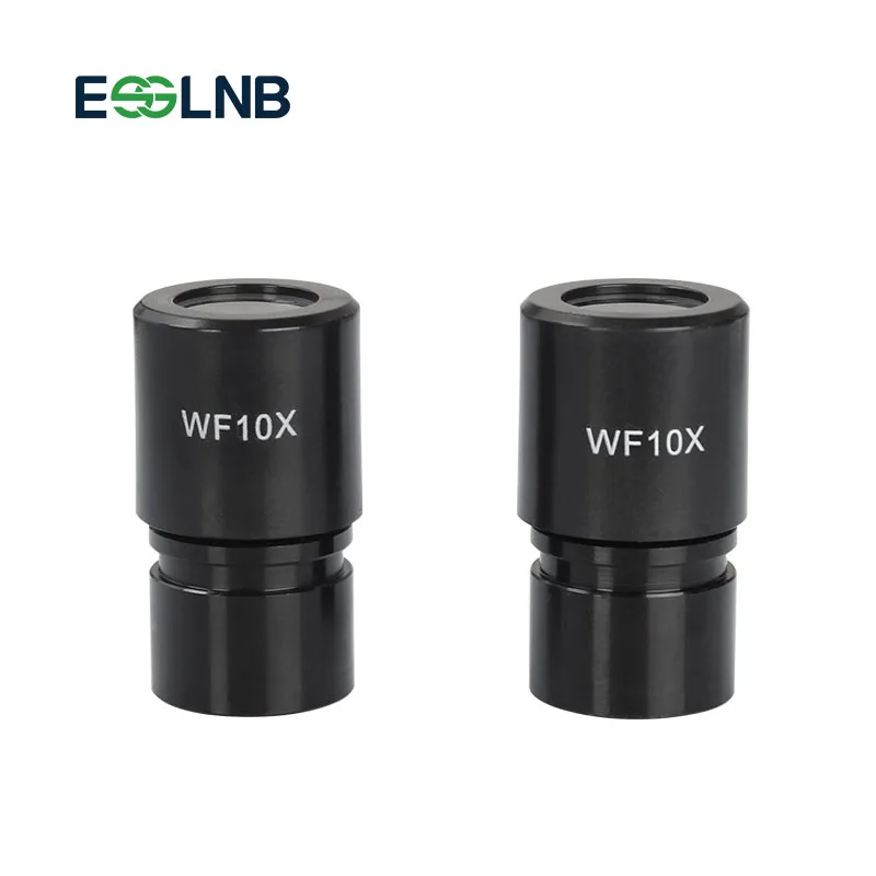Одна пара окуляров для микроскопа WF10X аксессуары биологического