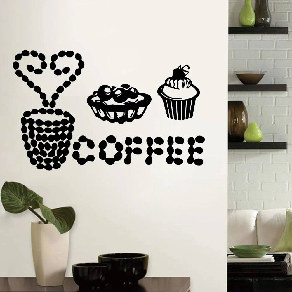 Fun Coffee Self Adhesive Vinyl Wallpaper For Living Room Company