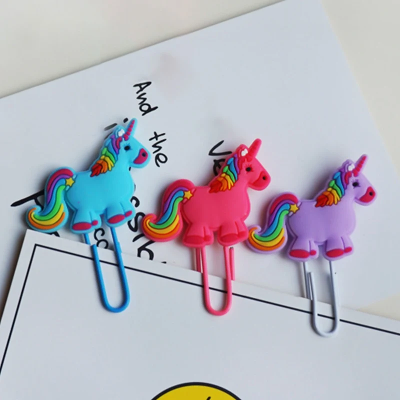 

1pcs Cute Creative Animal Bookmark Paper Clip For Kids Gift School Stationery Student Supplies