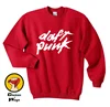 DAFT PUNK PRINTED Sweatshirt COOL ELECTRONIC HOUSE MUSIC ALIVE DANCE DJ Sweatshirt Crewneck Sweatshirt Unisex More Colors-A207 4