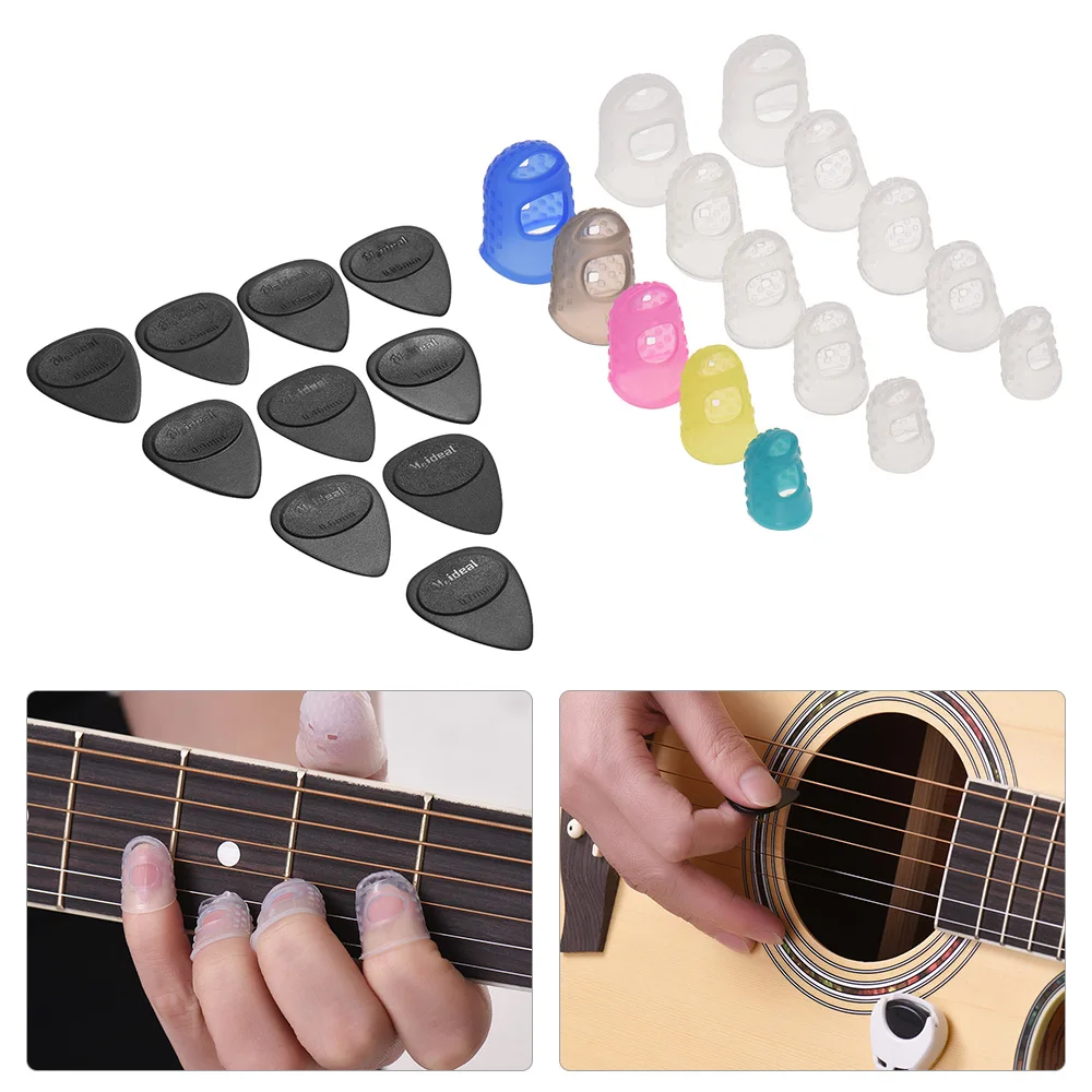 Buy Guitar Accessories Kit with 15pcs Silicone Guitar
