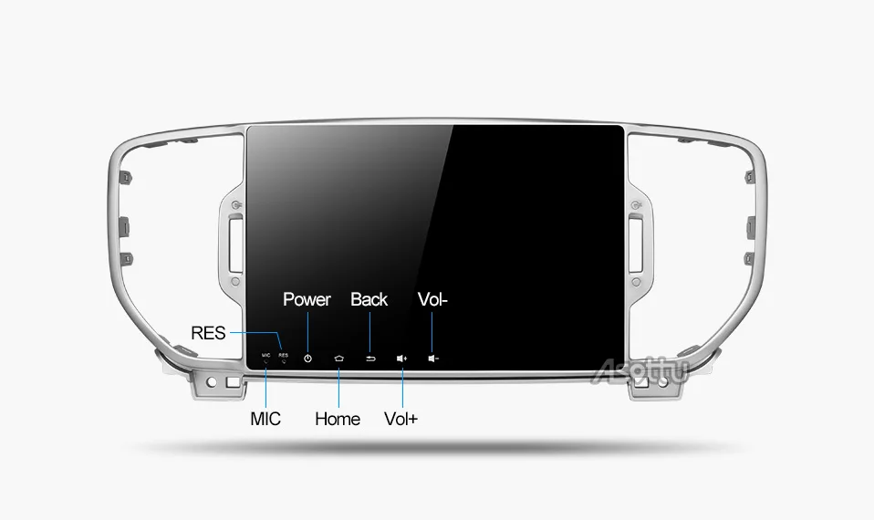 Flash Deal Asottu CKX59060 IPS android Octa Core car dvd player for KIA sportage 2016 2017 KX5 gps navigation 1 din car stereo head unit 24