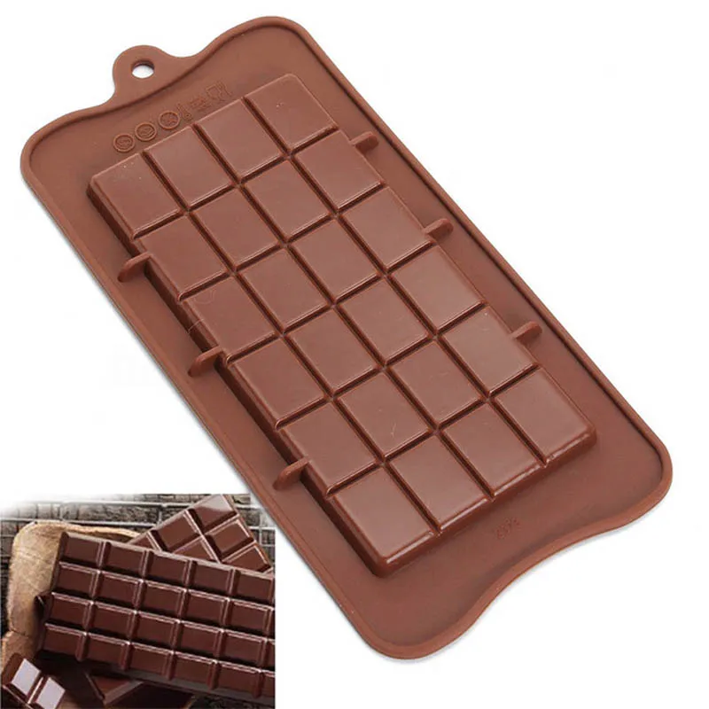 24-Cavity-Cake-Bakeware-Kitchen-Baking-Tool-Silicone-Chocolate-Mold-Candy-Maker-Sugar-Mould-Bar-Block (2)