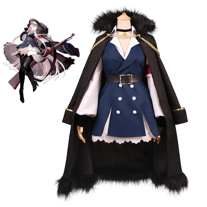 Custom Made Girls Frontline Kar98k Women Dress With Hat Anime Cosplay Army Uniform Cool Cosplay Costume For Halloween Anime Costumes Aliexpress