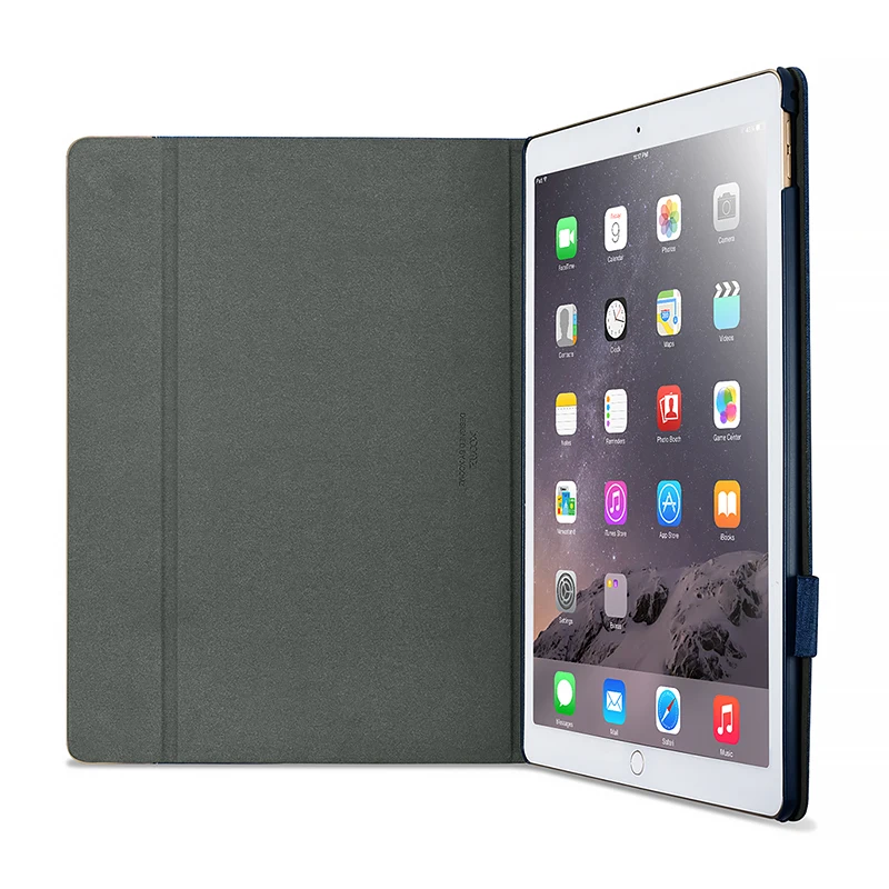 (Серый) XOOMZ бренд для iPad Pro 12 9 чехол простой ткани + PC книжка эрудиция Складная