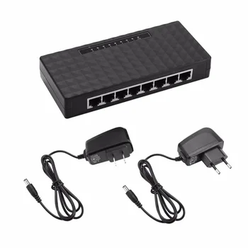 

8 Ports 10/100/1000Mbps Gigabit Ethernet Switches RJ45 Smart Network Switch