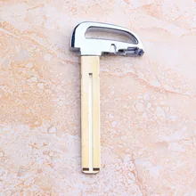 Вертикальная фрезерная НЕОБРАБОТАННАЯ Заготовка ключа для нового hyundai аварийного дистанционного ключа лезвия смарт-карты дистанционного ключа [2 шт]