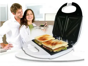 

Automatic Sandwich Toaster Multifunctional Household Non-Stick Sandwich eggs Maker Machine For Breakfast Easily Free Shipping