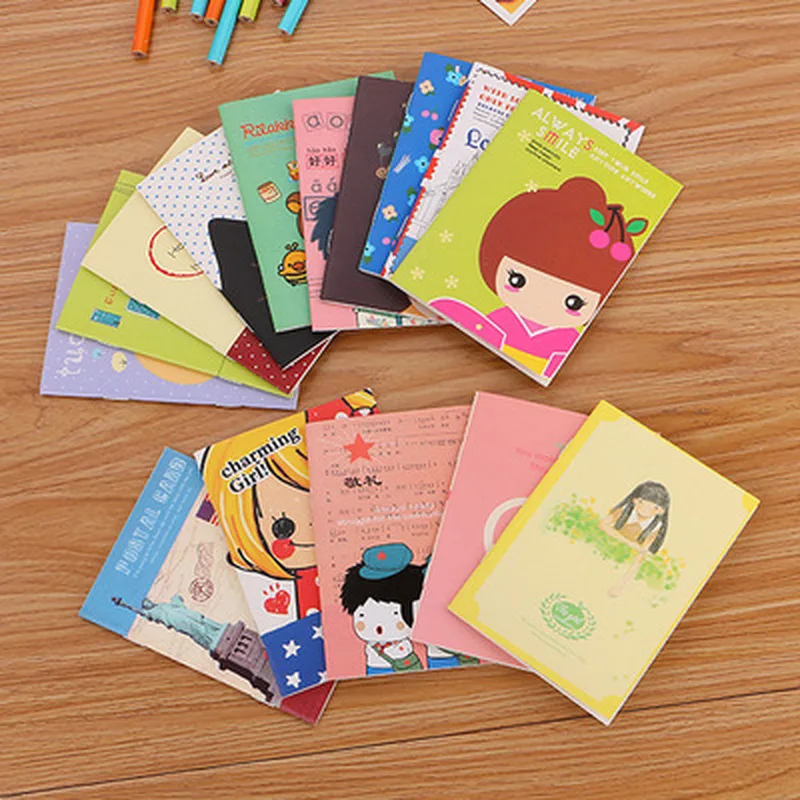 

1pcs Cartoon Notebooks Stationery Planner Student Paper Organizer Novelty Cute Notebook Schedule Book Cute School Supplies