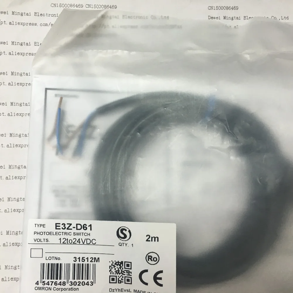 

2PCS/LOT E3Z-D61 Photoelectric switch diffuse reflection