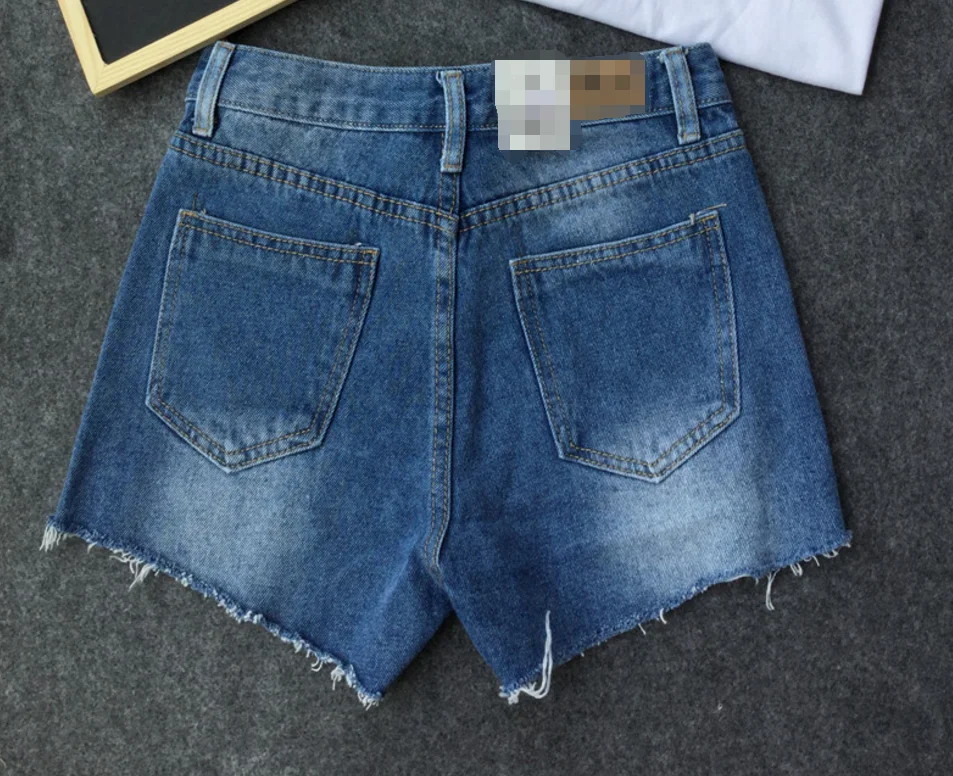 Одежда джинсовые короткие стильные модные глаз ловить дно|denim short|fashion shortshort fashion |