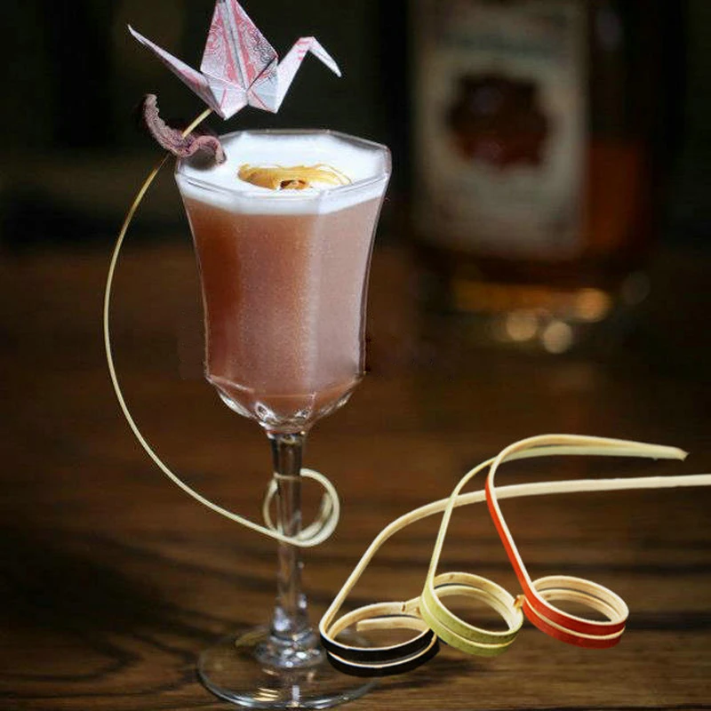aliexpress com buy wine sign bar clip bamboo cocktail decorations