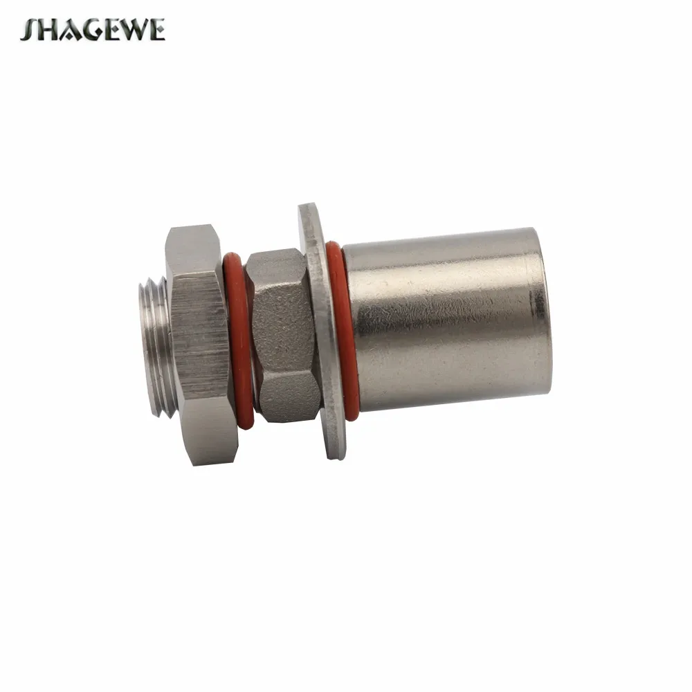 

1/2" Stainless Steel Homebrew Weldless Bulkhead Kit For Beer Brewing Keg Tun Kettle Valve Fitting