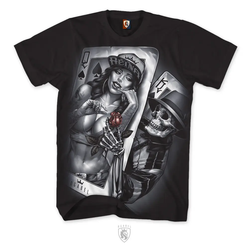 OG Abel OGABEL Men�s Gangsta Love Black Art Tattoo Ink