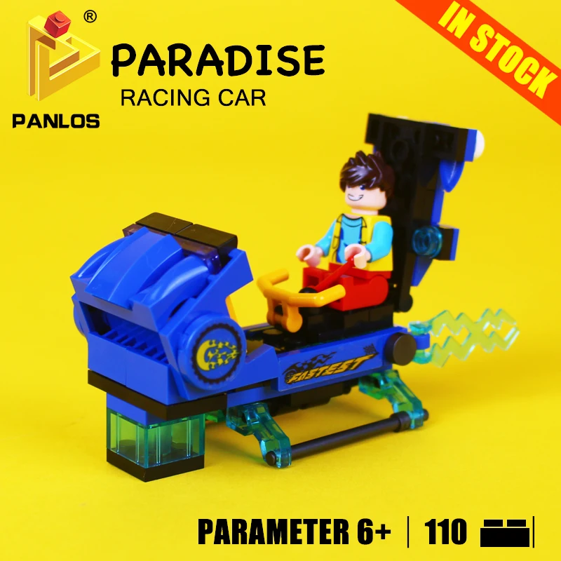 

PARADISE RACING CAR Model Building Toys hobbies Compatible With lego city Creative Blocks Educational DIY Bricks kids