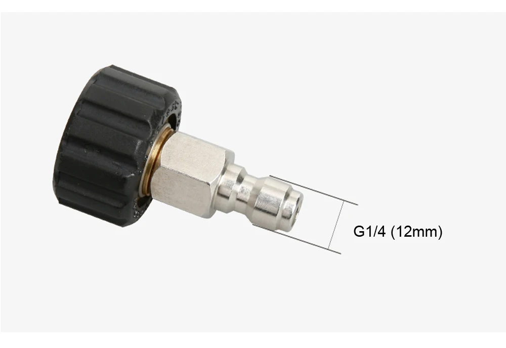 Lavadora de Alta Conector para Karcher Cidade Lobo Pressão Neve Espuma Lança Adaptador M22 g1 - 4 Qucik hd Série Carro Arruelas 6 Automóveis e motos