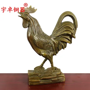 

Yu Zhuo bronze copper supply entity Wudu lucky chicken chicken small copper Home Furnishing ornaments