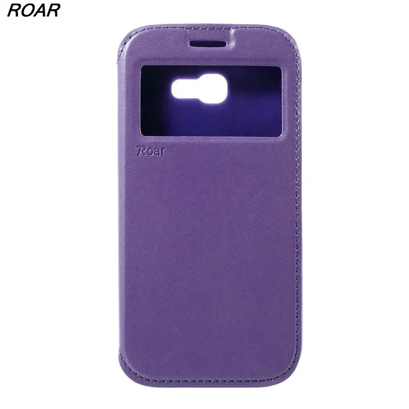 For Samsung A3 2017 Case Original ROAR KOREA Noble Leather View Window Stand Mobile Cover for Samsung Galaxy A3 (2017) A320