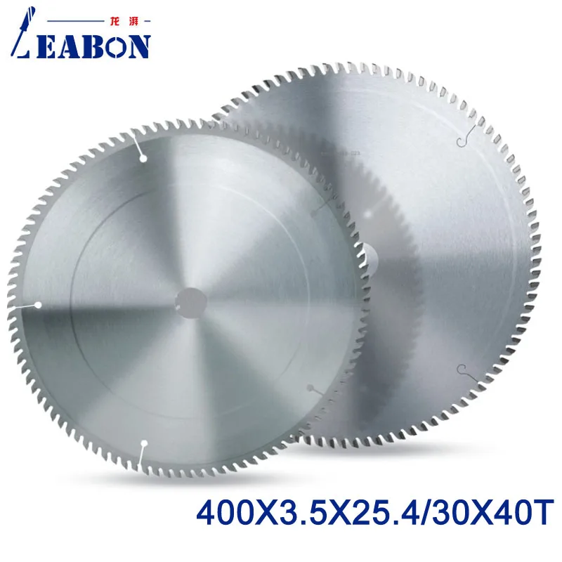 

LEABON Saw Blade 400mm Diameter 400x40Tx3.5x25.4/30mm Woodworking Circular Saw Blade Multifunctional Fast Cutting Wood