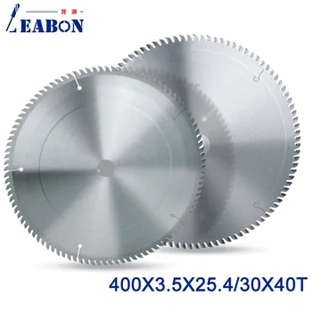 

LEABON Saw Blade 400mm Diameter 400x40Tx3.5x25.4/30mm Woodworking Circular Saw Blade Multifunctional Fast Cutting Wood