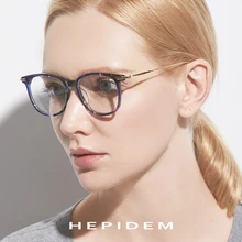 B титановая оправа для очков, мужские винтажные очки по рецепту, Женские Ретро квадратные очки для близорукости, оптическая оправа, очки H854