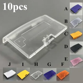 

1X 10 color available choose For Nintendo GameBoy Advance GBA Battery Cover Lid Door New Clear Purple Clear Orange Black white