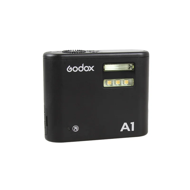 Godox A1 смартфон система вспышки 2,4G Беспроводной вспышка триггер постоянный свет с Батарея для iPhone 6s 7 plus