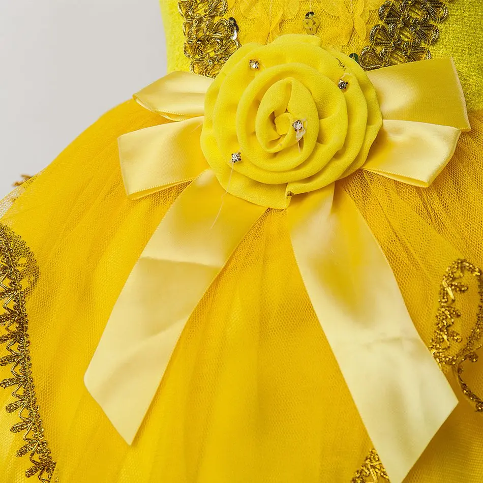 Girls Beauty and the Beast Cosplay Costume (9)