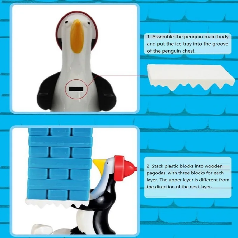2-The-penguin-panic-stacking-play-game-reaction-force-observation-training-hand-eye-coordination-exercise-Family-Party