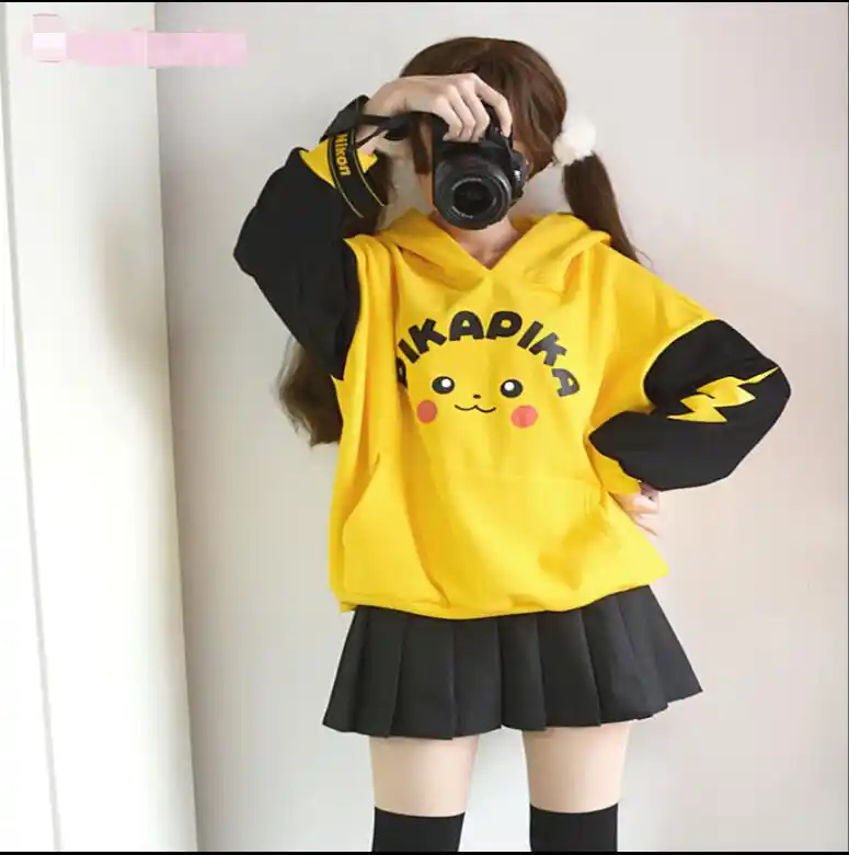 Mężczyźni kobiety Anime pokemon go kieszonkowy potwór bluza Mężczyźni kobiety Anime pokemon go kieszonkowy potwór bluza
