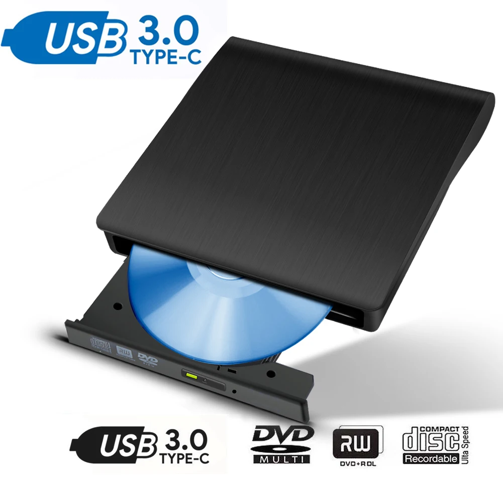 نحى المواد الخارجية CD محرك USB 3.0 المحمولة CD/DVD +/-RW محرك سليم DVD/CD ROM إعادة كاتب الموقد مرن محركات الأقراص الضوئية نحى المواد الخارجية CD محرك USB 3.0 المحمولة CD/DVD +/-RW محرك سليم DVD/CD ROM إعادة كاتب الموقد مرن محركات الأقراص الضوئية