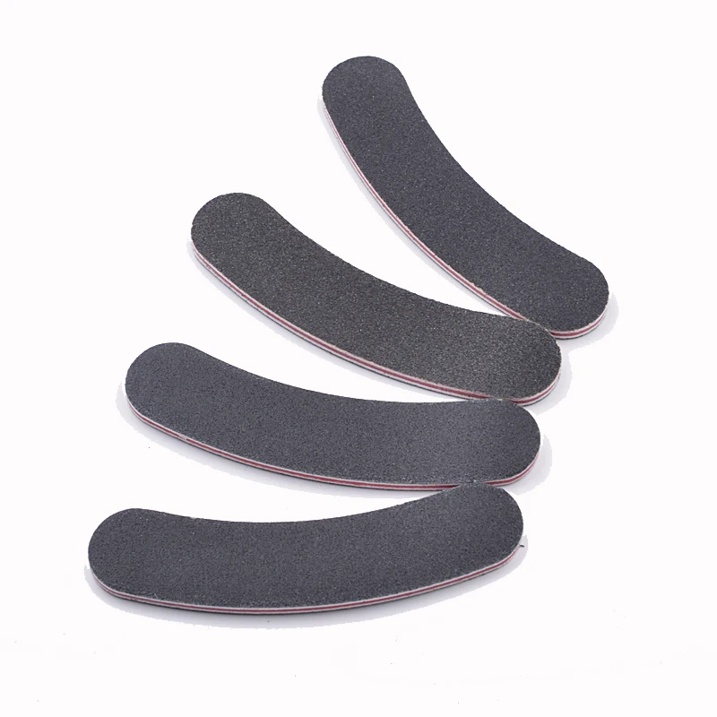 

50Pcs Sanding Buffer Manicure Nail Files 100 180 Mini Nail File to Polish Black Buffing Wood Pedicure Tool limas para Manicure