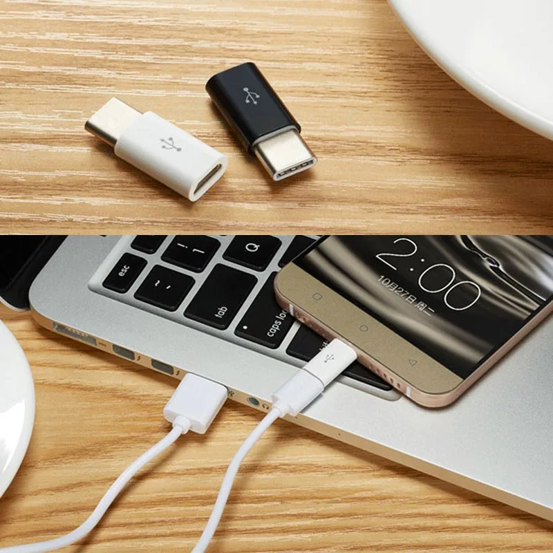 

Micro USB Female to Type C Male Adapter for Letv Xiaomi Mi 5X Oneplus Samsung S8 Plus JLRJ88