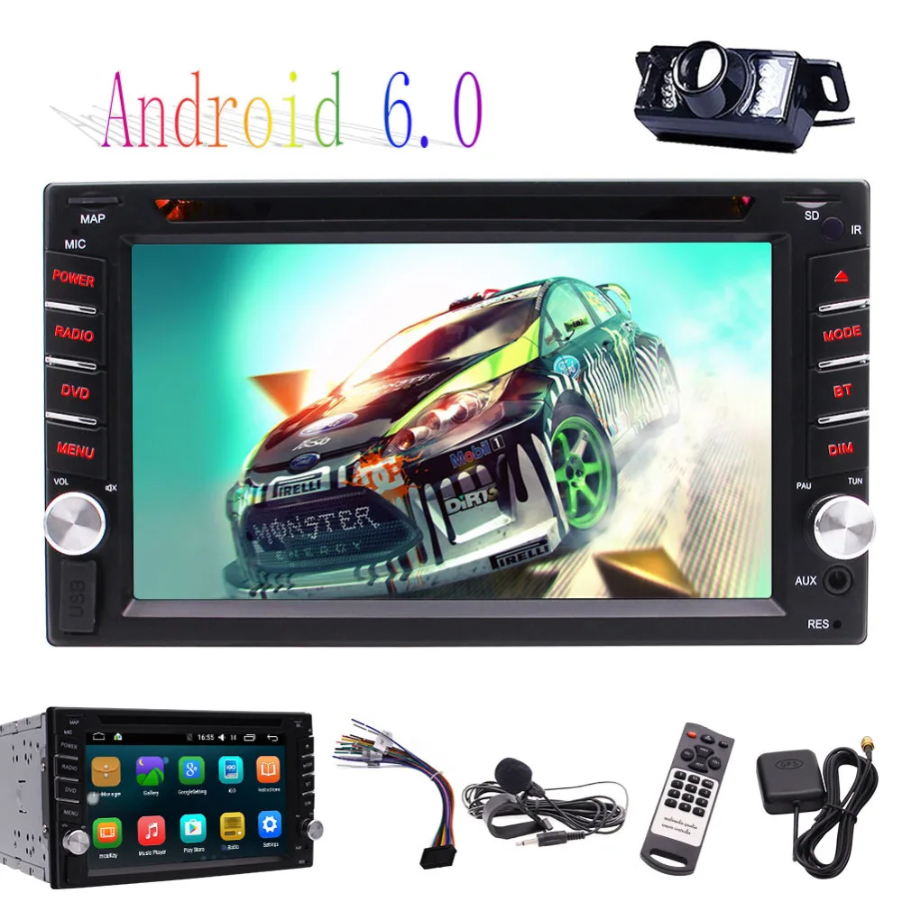

Eincar Android 6.0 System Car Stereo Radio GPS Navigation With DVD CD Player Head Unit Autoradio Support Bluetooth USB/SD/AUX