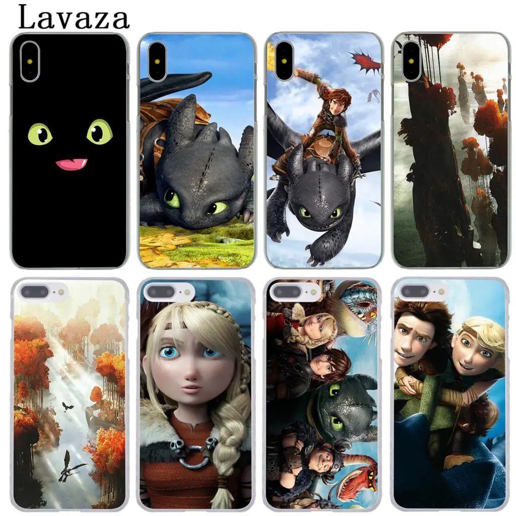 Твердый чехол для телефона Lavaza Как приручить дракона iPhone XR X 11 Pro XS Max 7 8 6 6S 5 5S SE 4 10