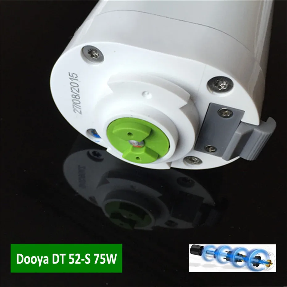 Dooya DT52S 75W+3M or Less Track+EU Type WIFI Curtain Switch,Tuya App Curtain Track Automatic System,Support Alexa Google Home-13