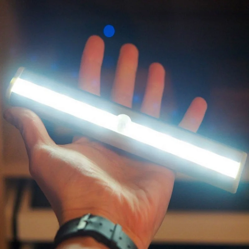 

Desk Light Kitchen Table Night Light Quality LED IR Infrared Motion Detector Wireless Sensor Closet Cabinet Light Lamp