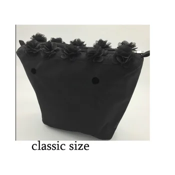 

1 pcs canvas flowery classic size inner bag for obag classic bag accessary
