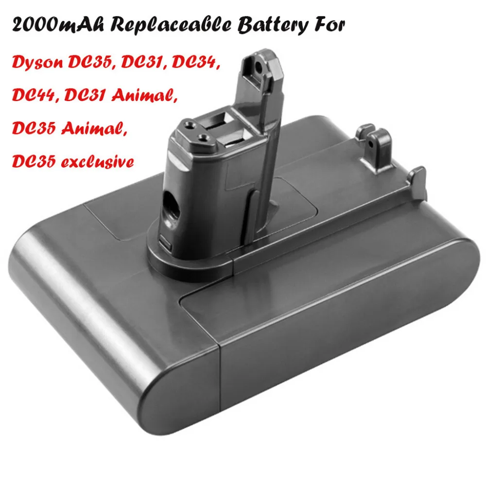 

22.2V 2000mAh Li-ion Battery Replacement For Dyson DC31/For DC31Animal/DC34/DC35 #4