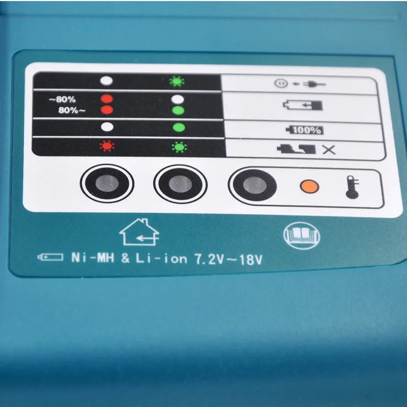 Новая замена Мощность инструмент Батарея Зарядное устройство для Makita BL1830 Bl1430 DC18RC DC18RA, Lithuim ионный и ni-mh
