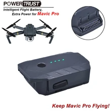 PowerTrust 1 Pack 3830 mAh Baterías Mavic Pro Vuelo Inteligente especialmente diseñado, para dji mavic pro drone Batería